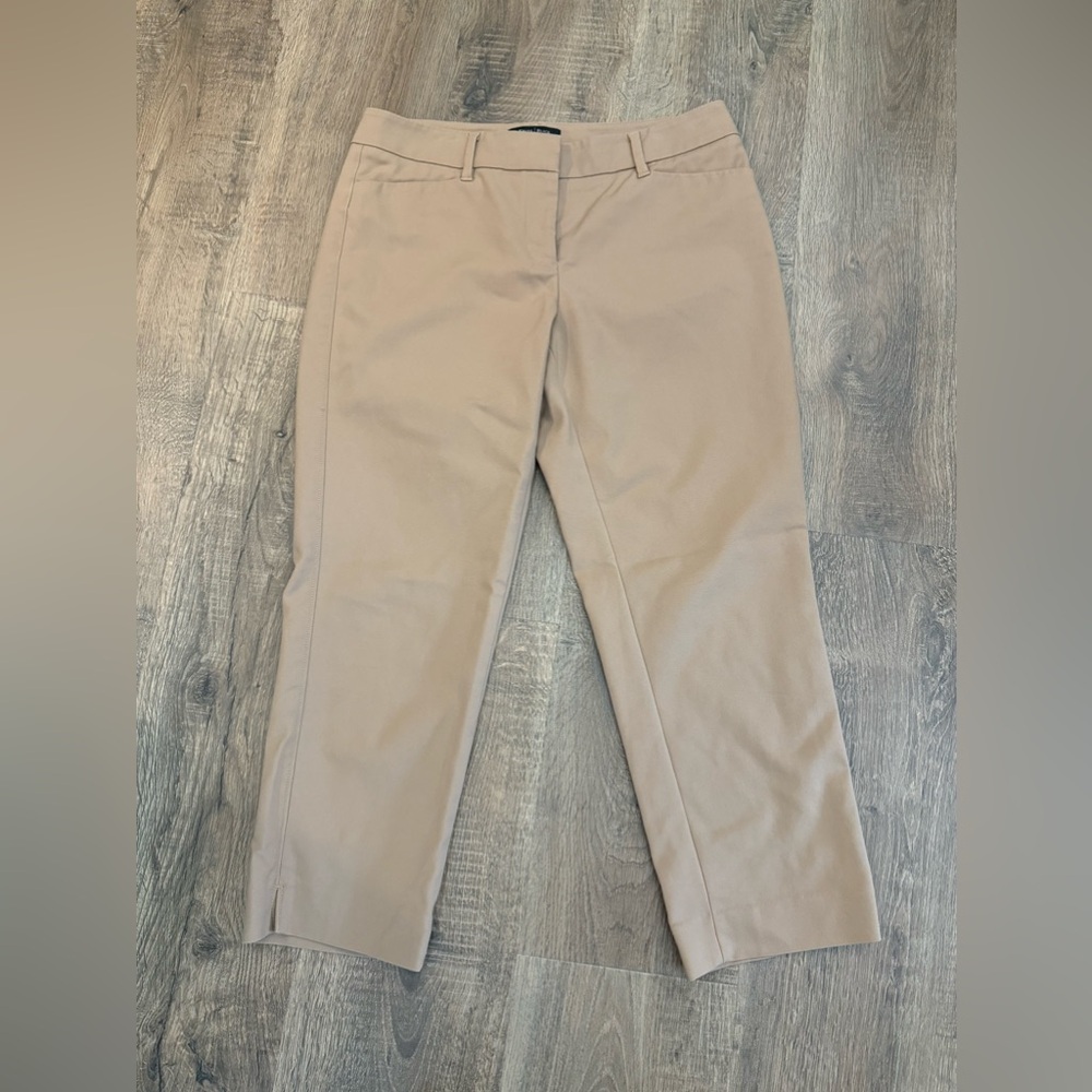 White House Black Market Perfect Form Straight Crop pant